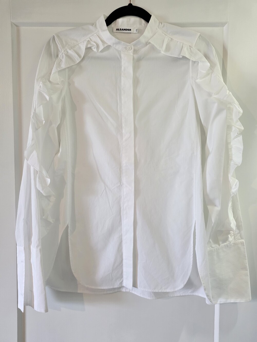 Jil Sander Luxury Statement Blouse With French Cuffs - Picture 5 of 9